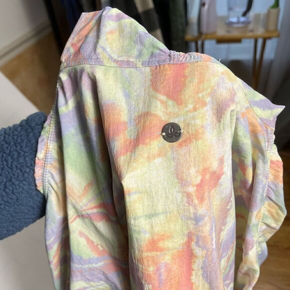 Prana Womens Colorful Windbreaker size S - Picture 14 of 15